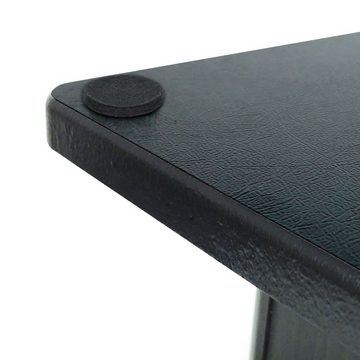 keepdrum SS041 Boxenständer Tisch-Stative Lautsprecherständer, (bis 10,00 Zoll, Höhe 20cm, 1 Paar)