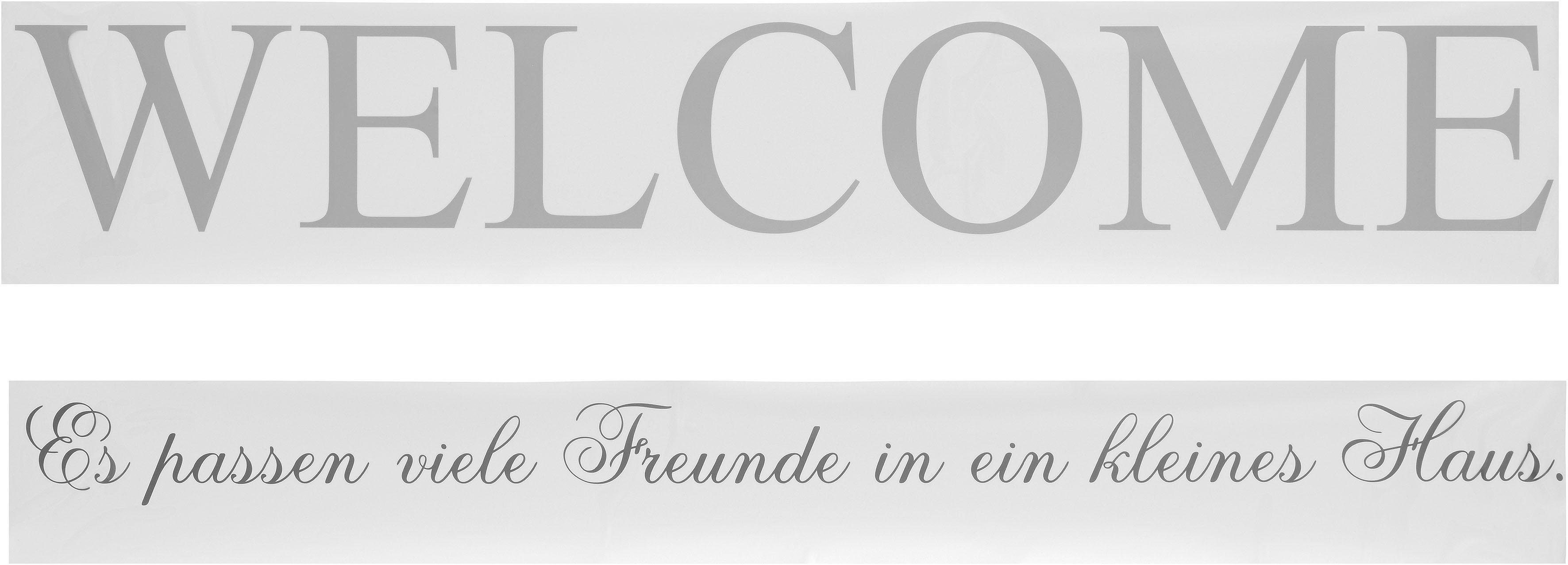Home affaire Wandtattoo »WELCOME«-HomeTrends