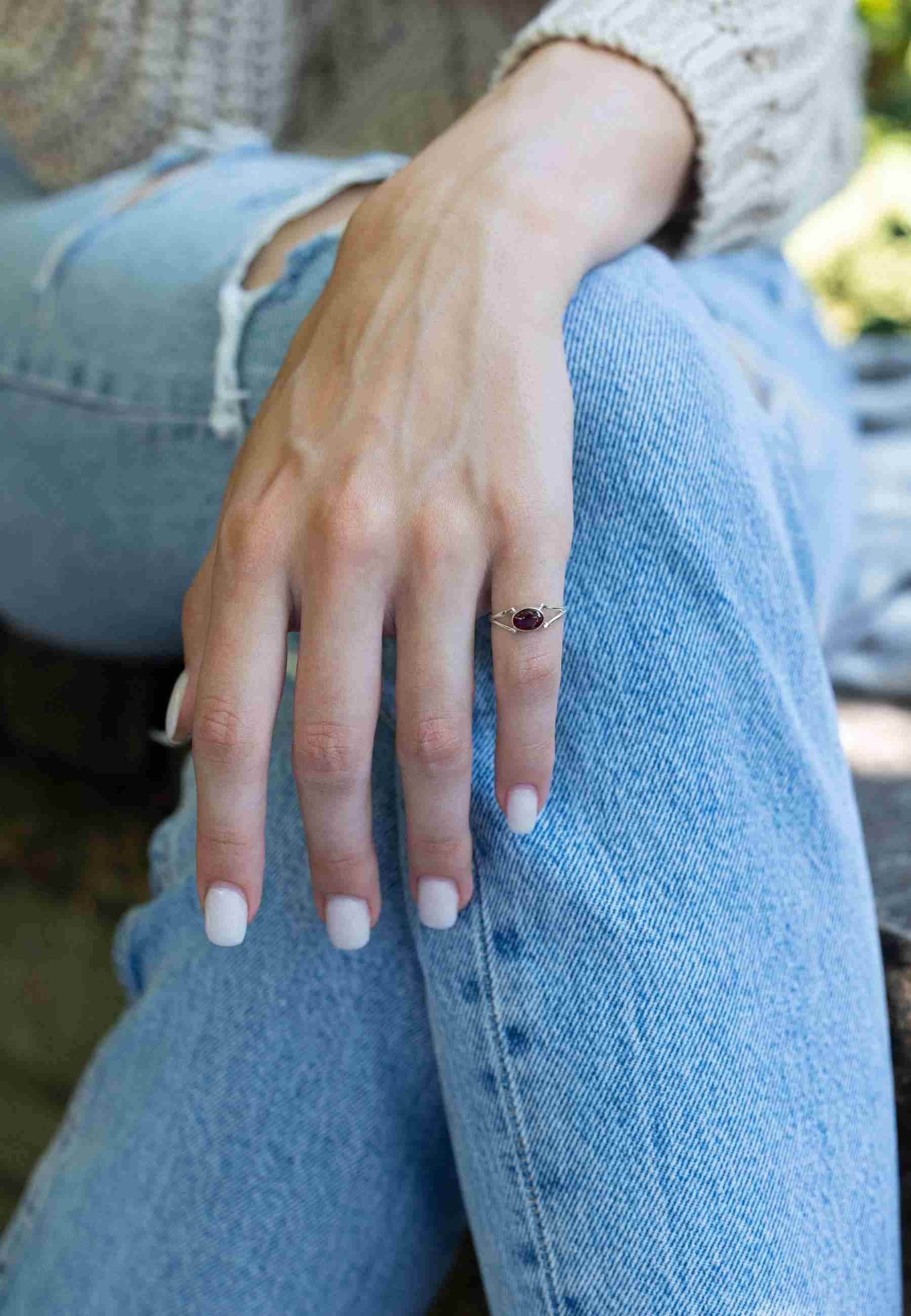 mantraroma Silberring TEKILI oval aus 925 günstig online kaufen