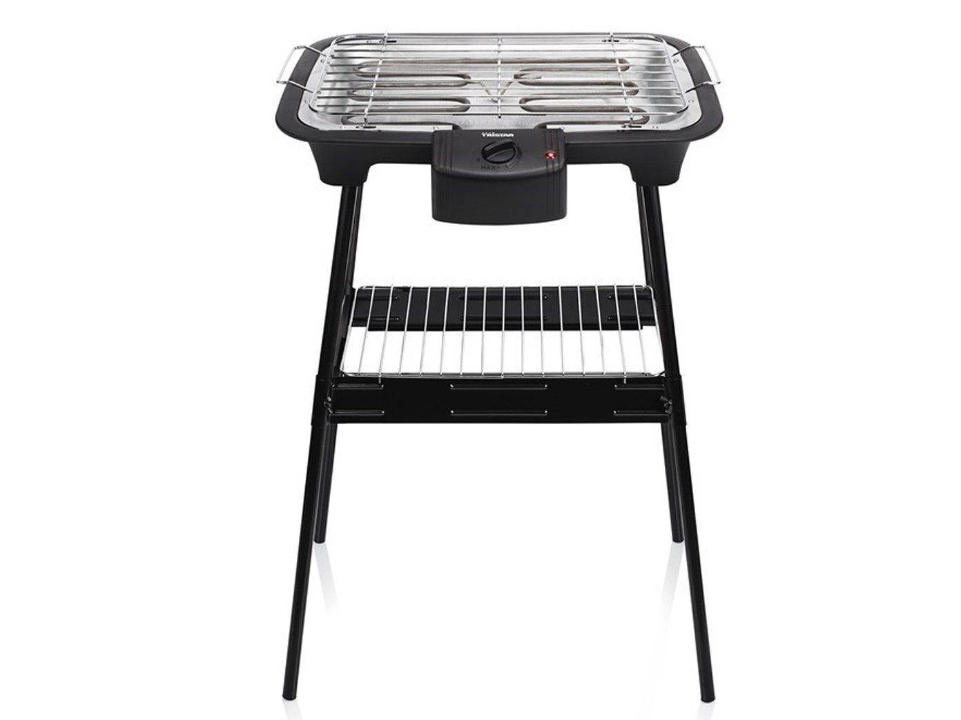 Tristar Elektro-Standgrill, 2000 W, Tischgrill Garten-Grill elektrischer Camper Camping-Grill & Grillzange