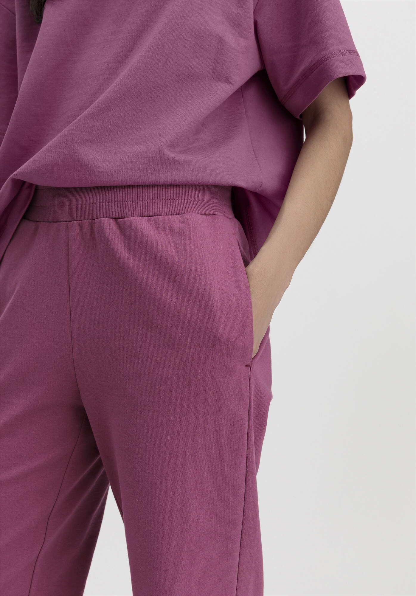 Hessnatur Pyjamahose aus Bio-Baumwolle mit Kapok (1-tlg)