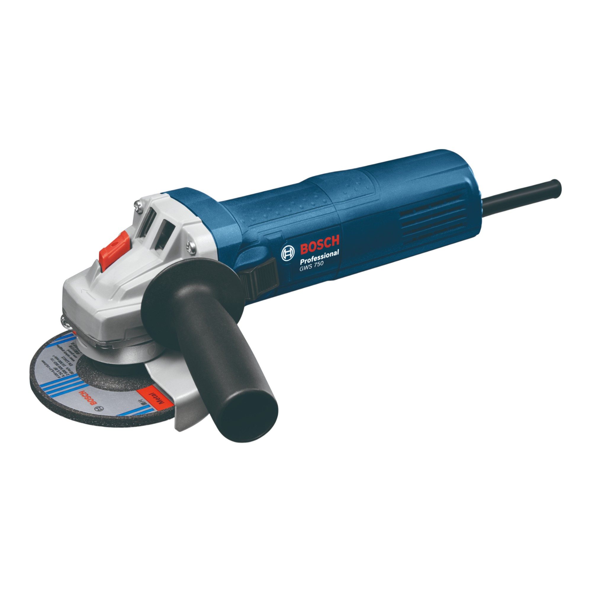 Bosch Professional Winkelschleifer GWS 750 Professional Winkelschleifer 750 Watt 125 mm (060139400B)