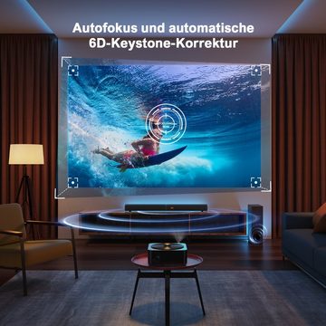 Ultimea Apollo P40 + Tapio VII 2.1 Heimkinosystem (beamer & Soundbar, 1080P, 700ANIS)