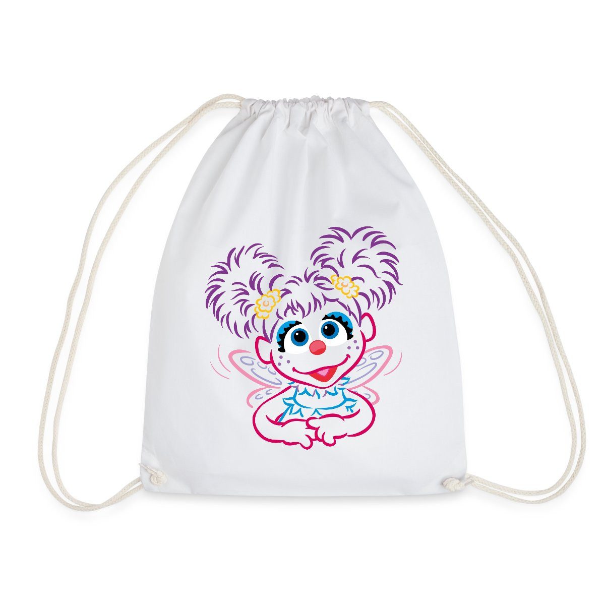 Spreadshirt Turnbeutel Sesamstraße Abby Cadabby Fee Turnbeutel (1-tlg)