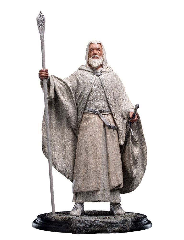 Actionfigur Der Herr der Ringe Gandalf the White Statue Classic Series 37 cm