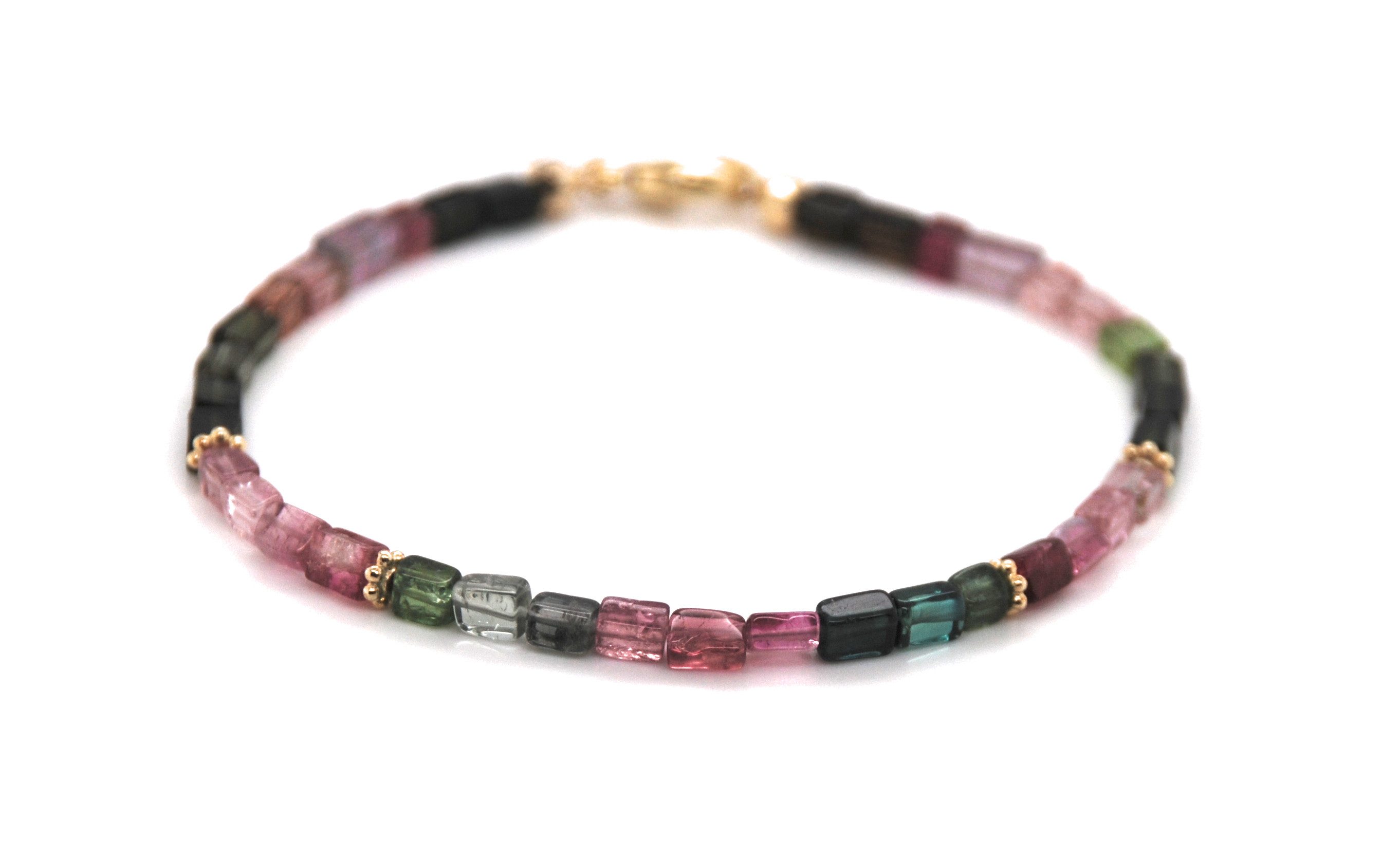 Sogni d'oro Armband aus Multi-Turmalin, Silber 925