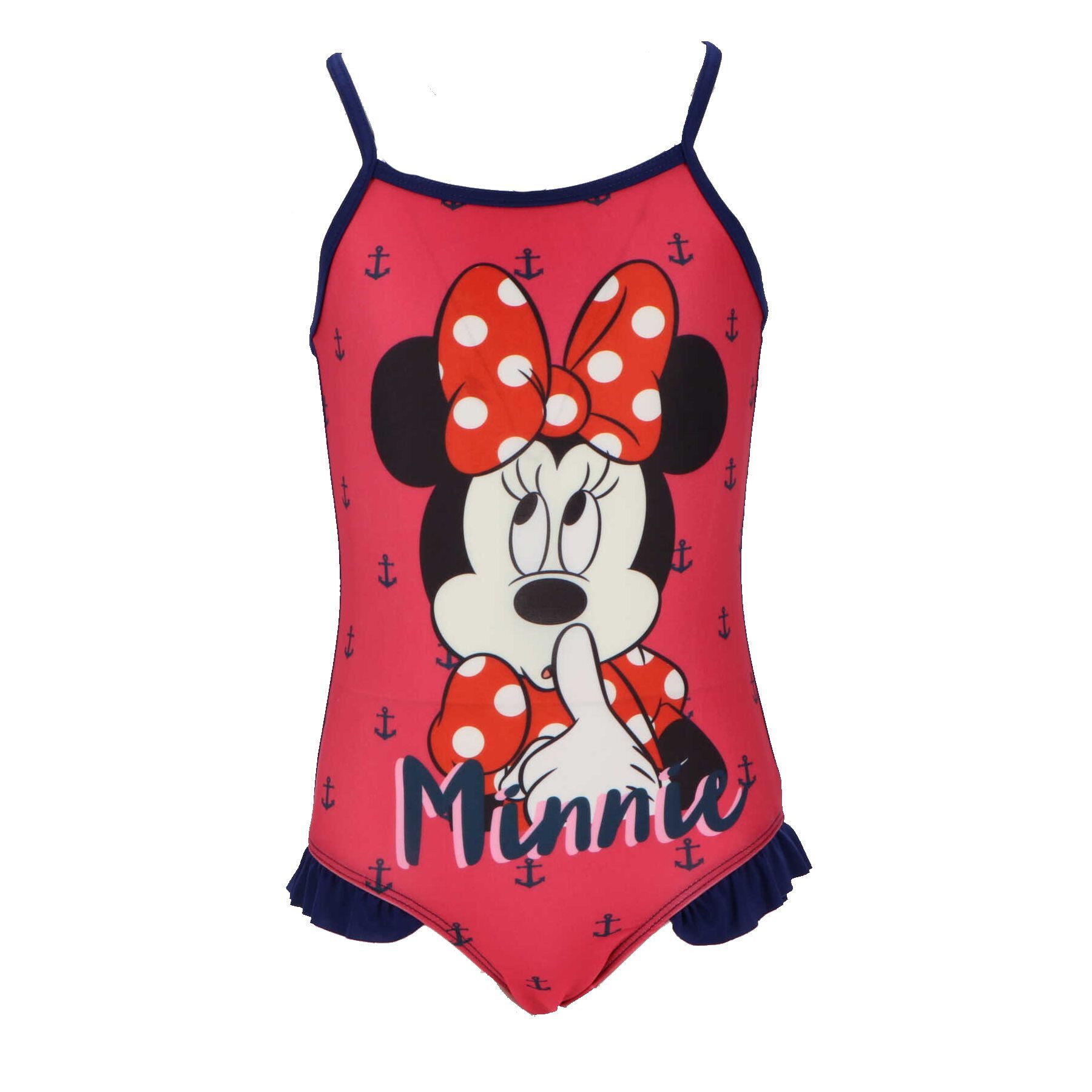 Badeanzug Minnie Mouse Schwimmanzug für Mädchen Farbenfroher Badeanzug