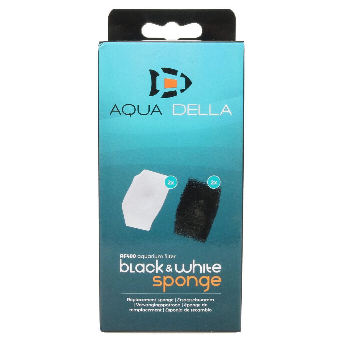 Europet-Bernina Filtermatte AF-400 Schwamm schwarz/weiß - 2er Pack