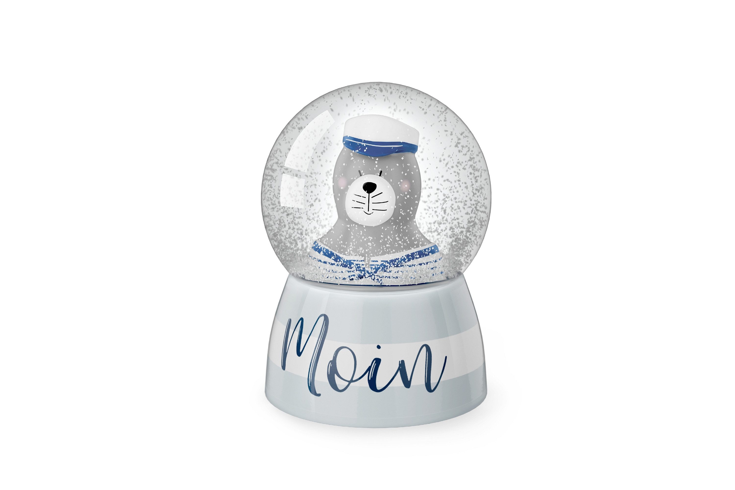 La Vida Schneekugel Schneekugel Glitzerkugel für Dich) Geschenk la vida Seehund 7008521