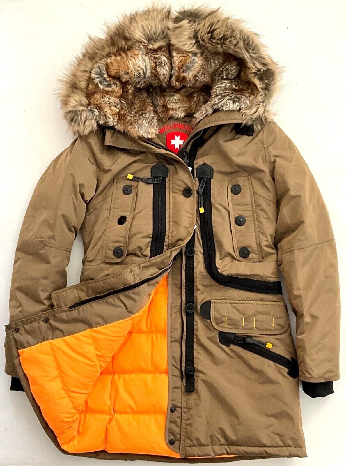 Wellensteyn Funktionsjacke Wellensteyn Damen Seawolf Lady Jacken, SEEL-375 Khaki Diverse Taschen