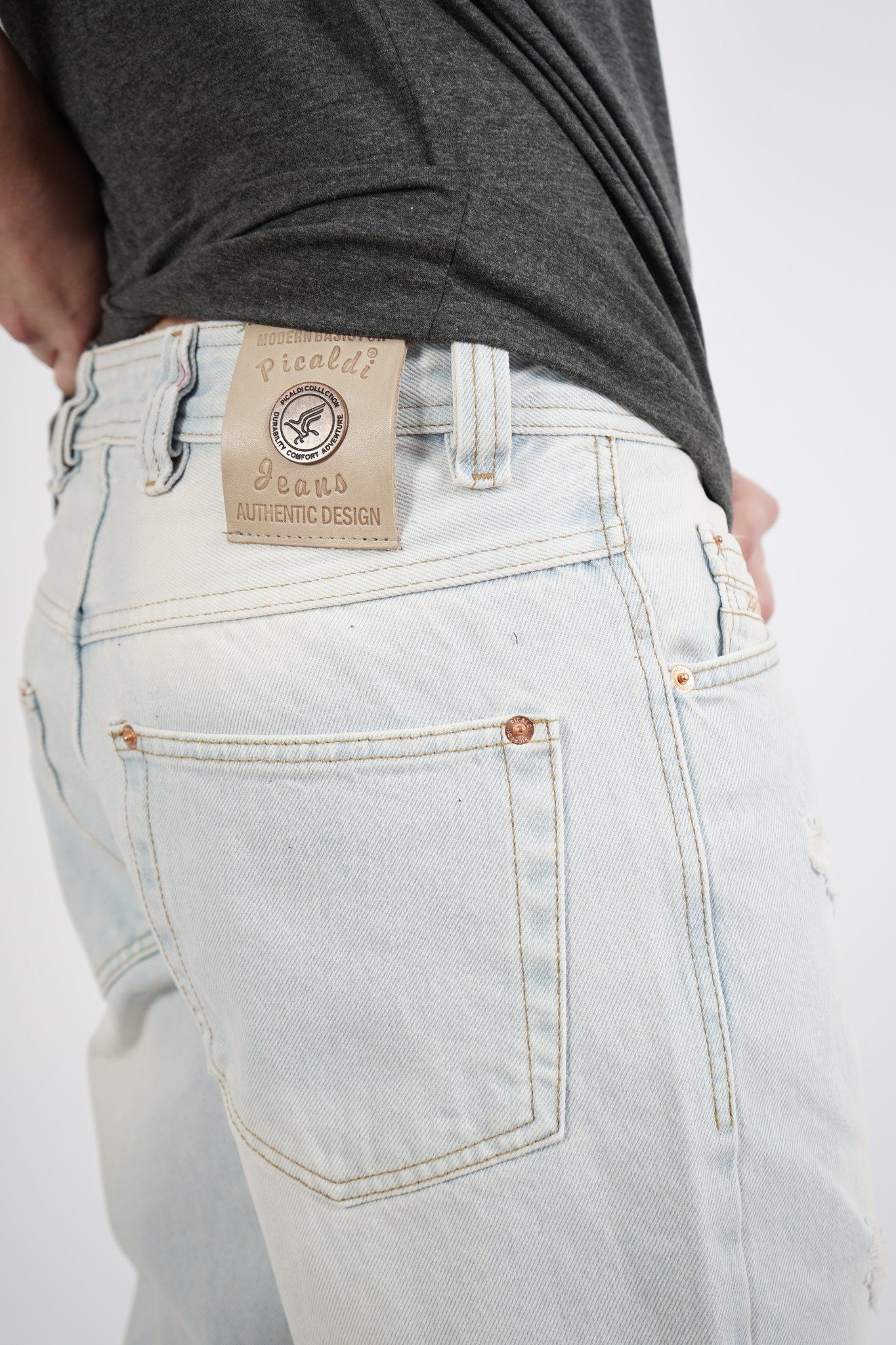Bekleidung Jeans PICALDI Jeans 5-Pocket-Jeans Karottenjeans - 472 Torn