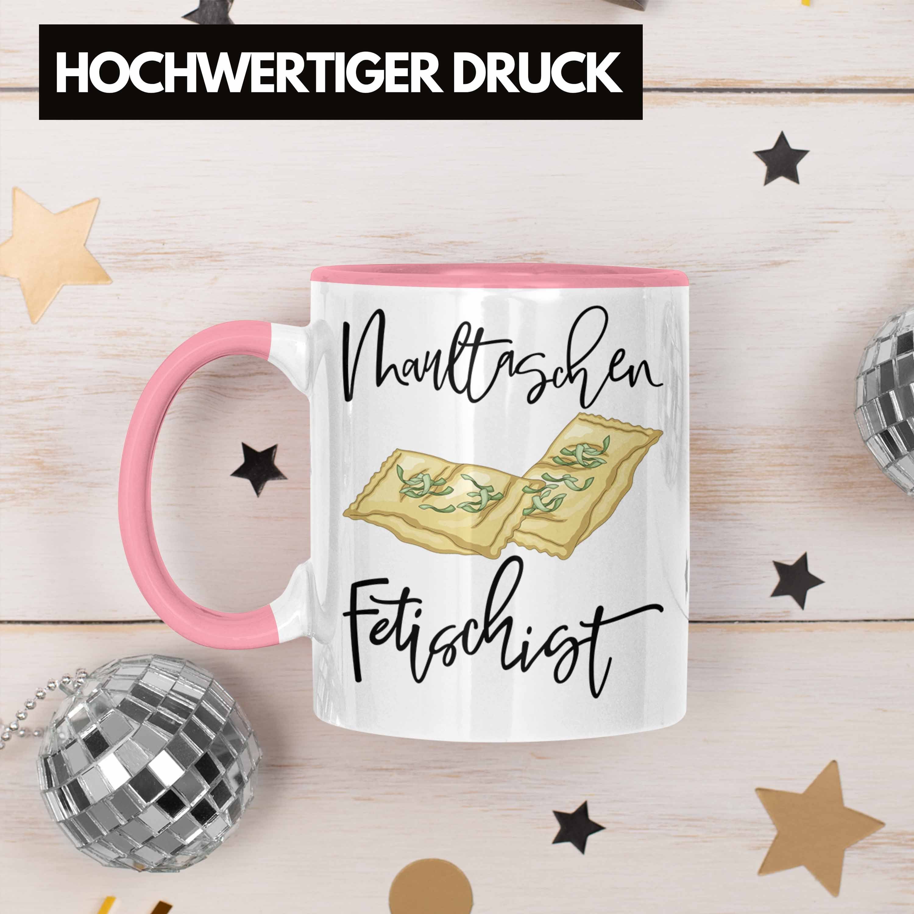 Fetischist Geschenk Maultaschen Liebhaber Geschenkid Tasse Rosa Trendation Tasse Maultaschen