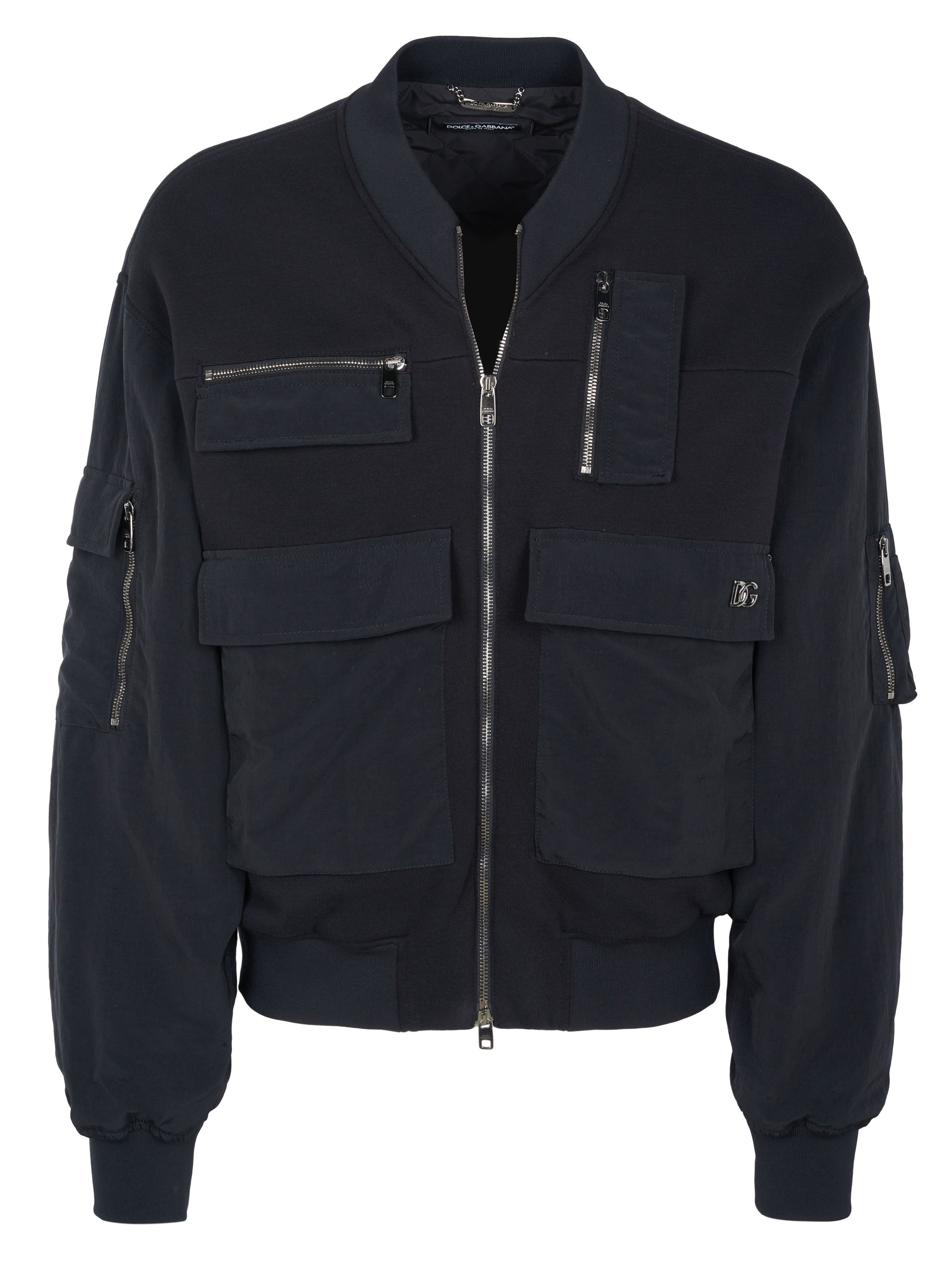 DOLCE & GABBANA Bomberjacke Dolce & Gabbana Bomber jacket black