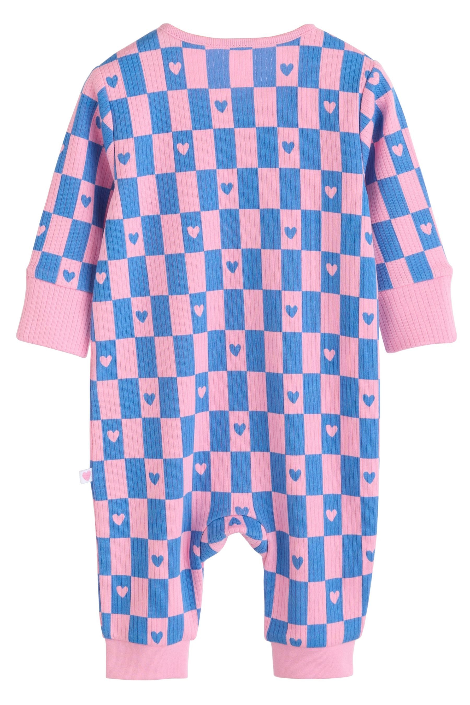 Next Schlafoverall Fußlose Baby-Schlafanzüge mit RV, 3er-Pack (3-tlg)