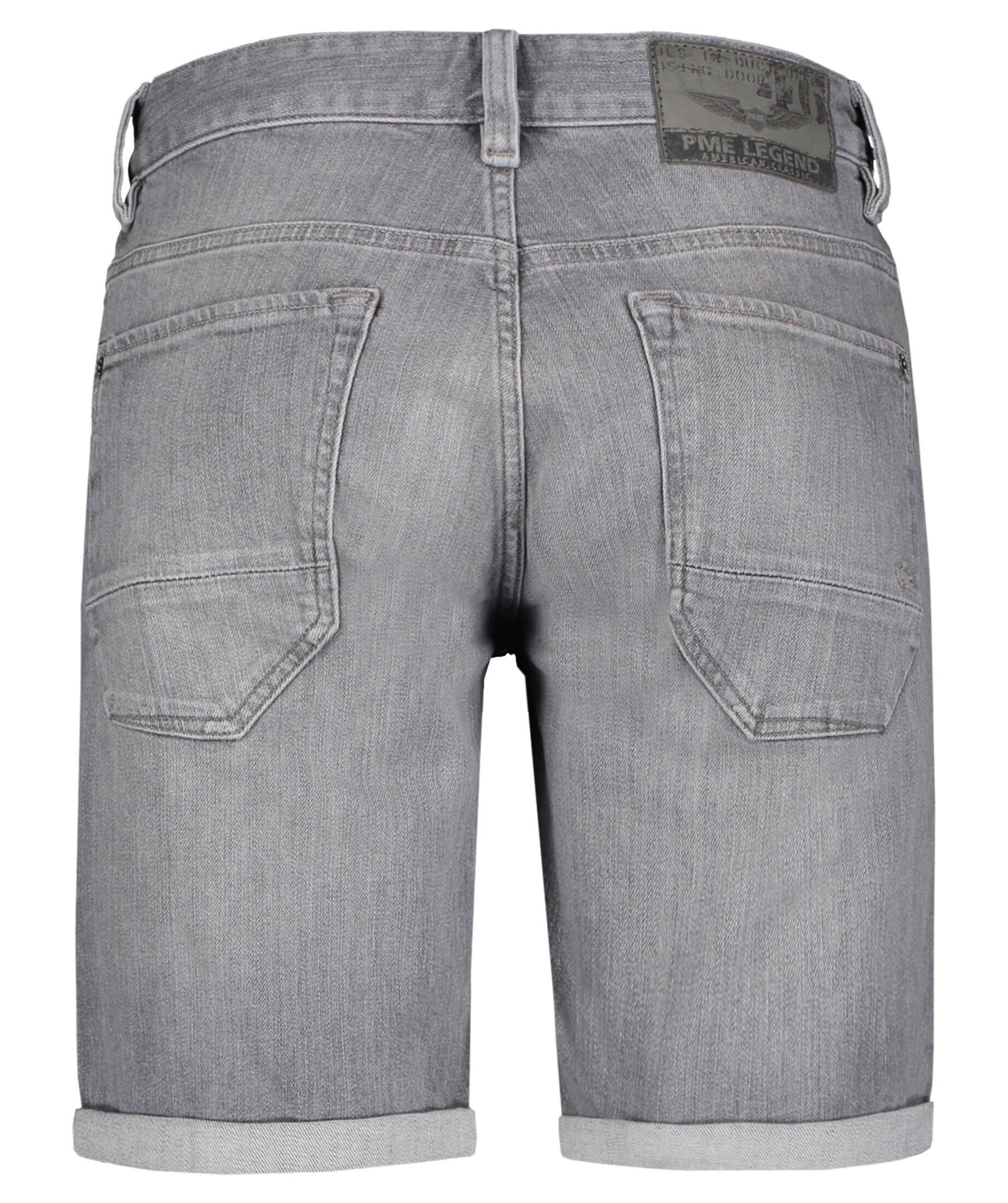 Regular Fit PME Herren LEGEND NIGHTFLIGHT (12) silber Jeansshorts Jeanshorts