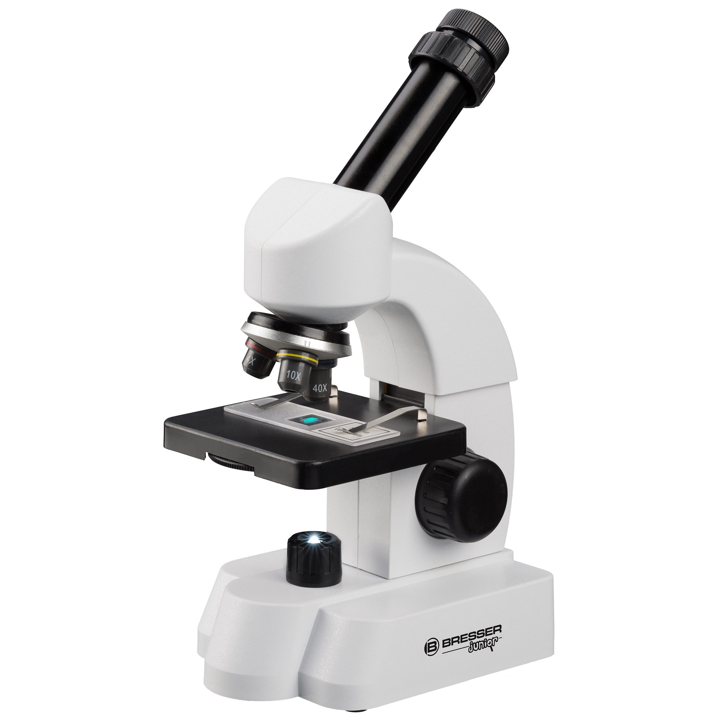 BRESSER junior BRESSER JUNIOR 40-640x Mikroskop mit smartem Experimentier-Set mit QR… Kindermikroskop