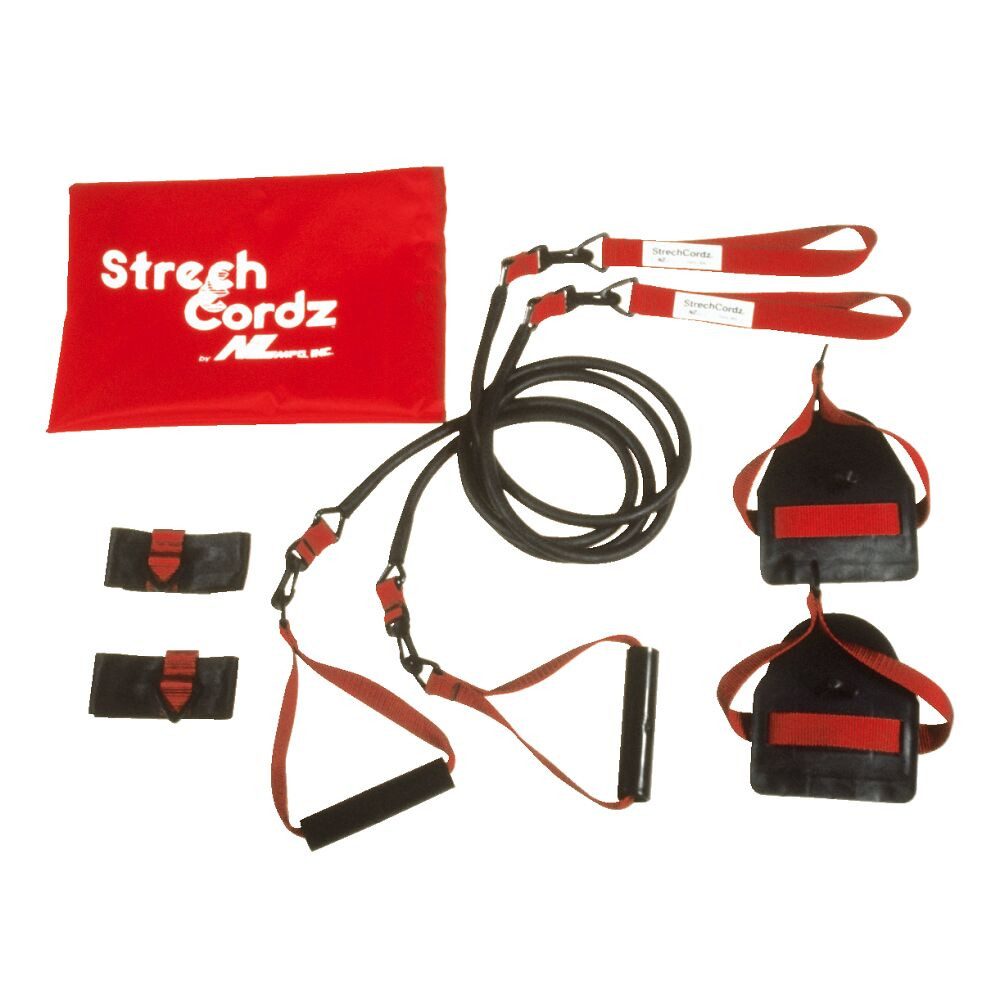 StrechCordz Trainingsband Zugseile-Set Modular, Für das effektive Training der Schwimmkraft an Land
