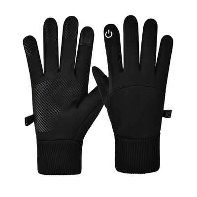 Rnemitery Fahrradhandschuhe Fahrradhandschuhe Winter Touchscreen Handschuhe Warme Skihandschuhe