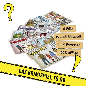 Hidden Games Spiel, Krimispiel Unter Verdacht - Von Killern & Katzen, Made in Germany