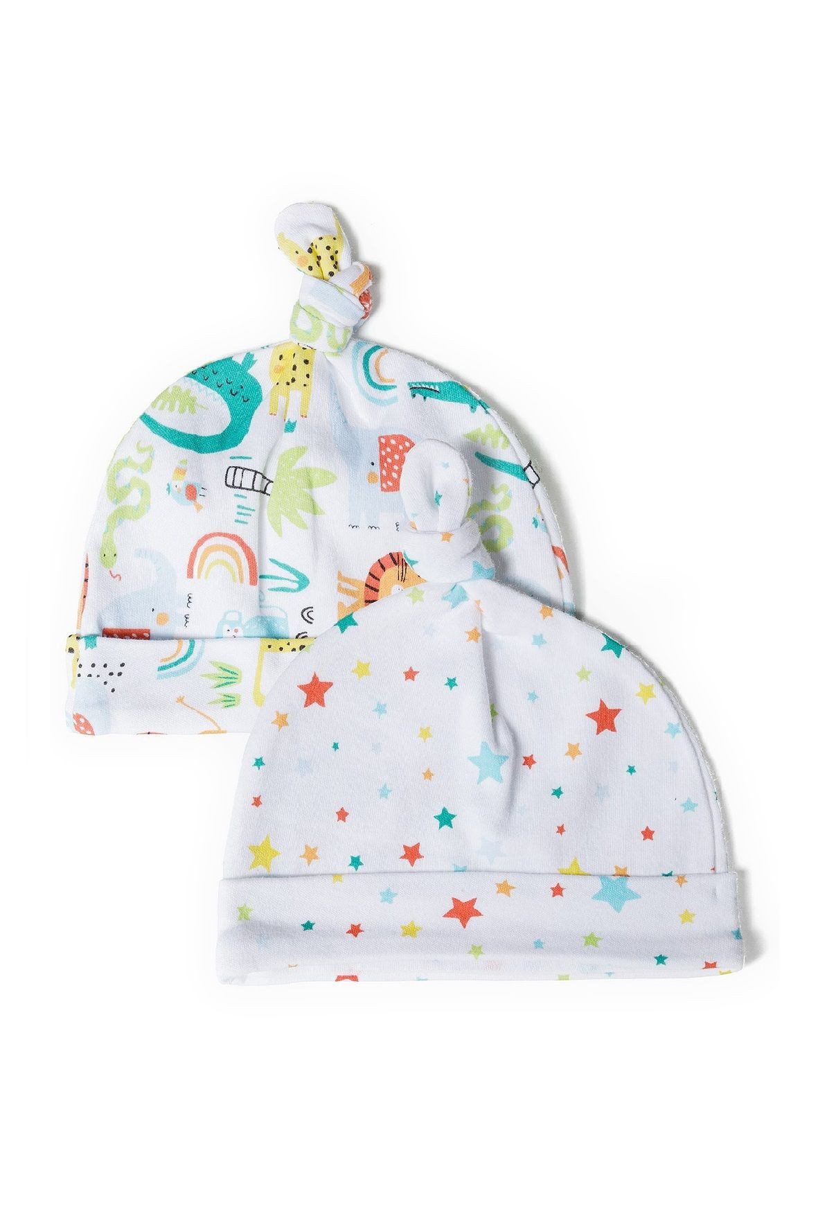 Erstlingsmütze 2-Pack Mützen (0-12m)