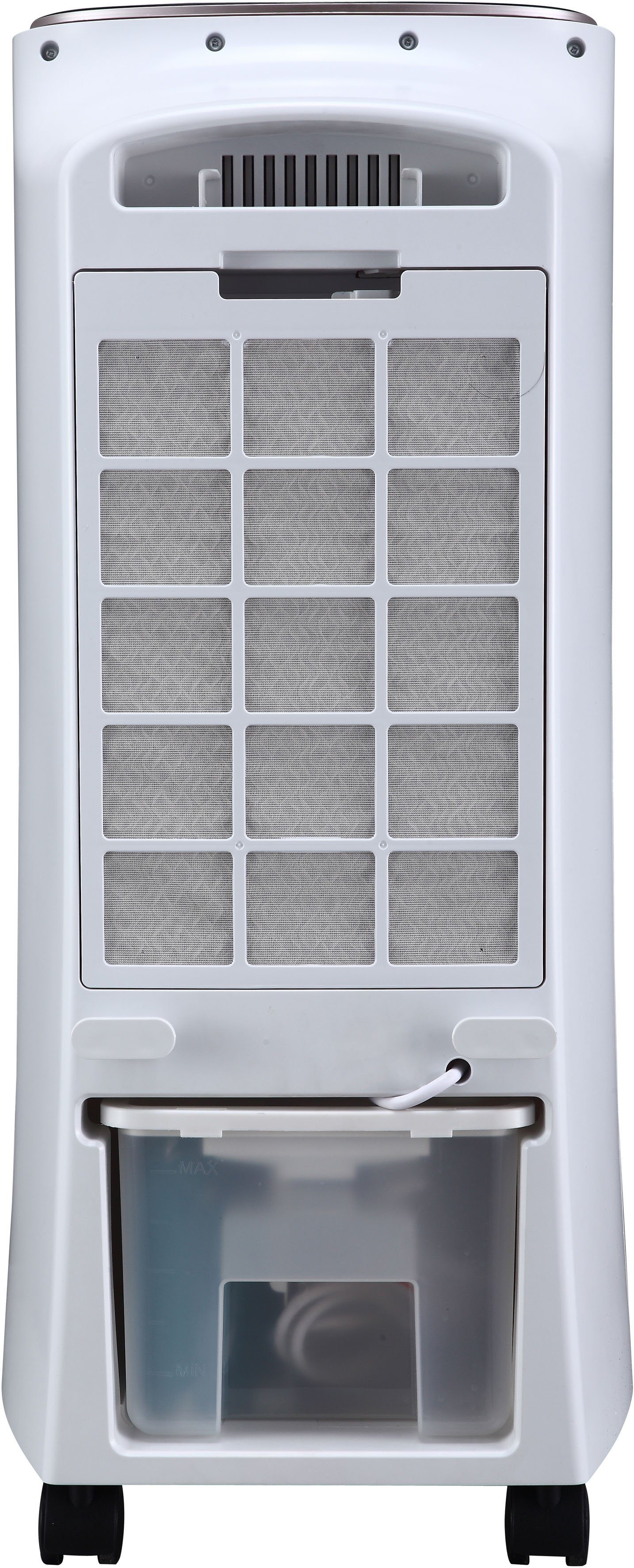 Sonnenkönig Standventilator Air Fresh 7, Leistung 90/100W, Kühlen-Funktion, Befeuchtungs-Funktion, 9h Timer, Fernbedienung, Überhitzungsschutz, 4 Ventilationsst – Bild 5 von 5