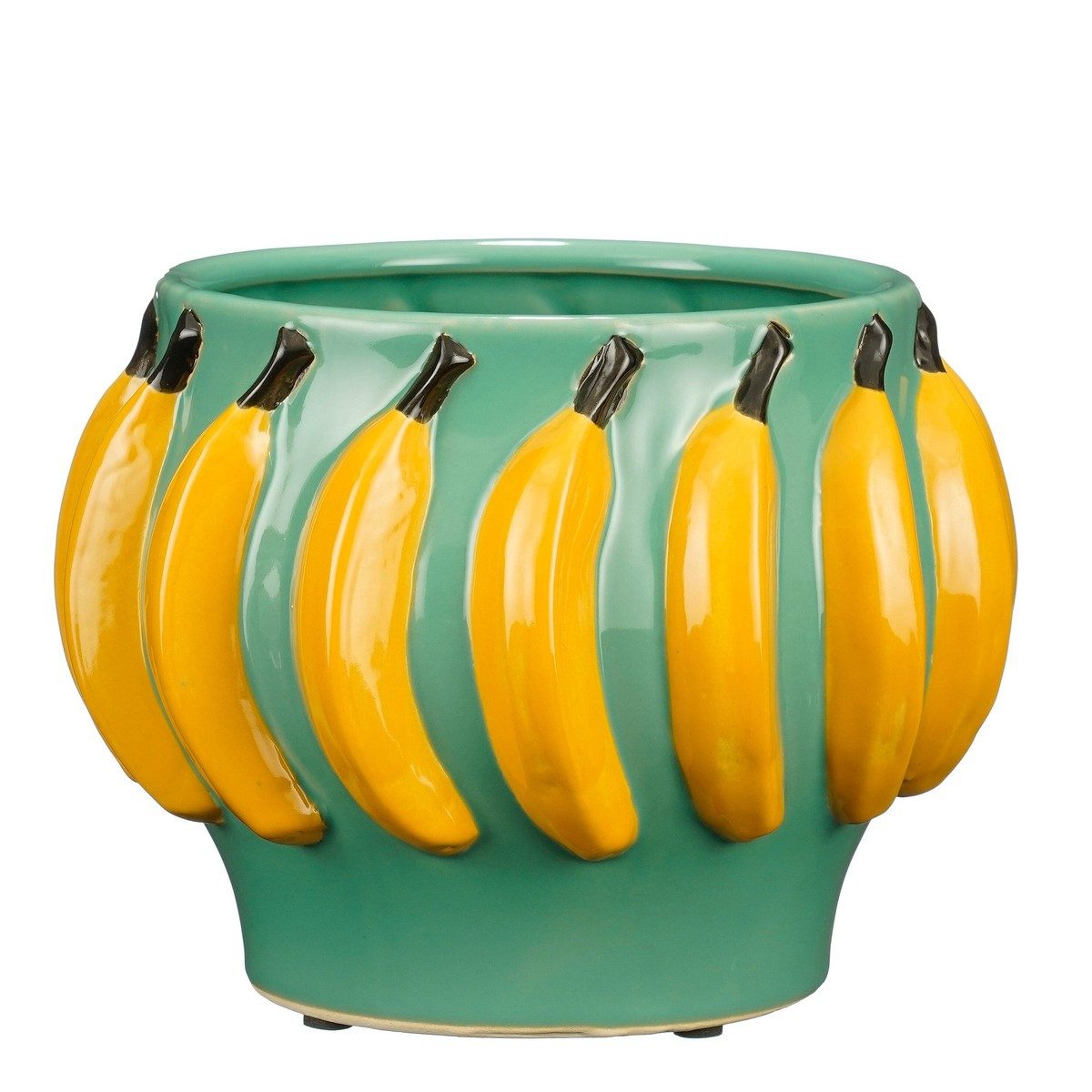 Mica Decorations Blumentopf Mica Decorations Moza Topf h.gruen - h18xd24cm