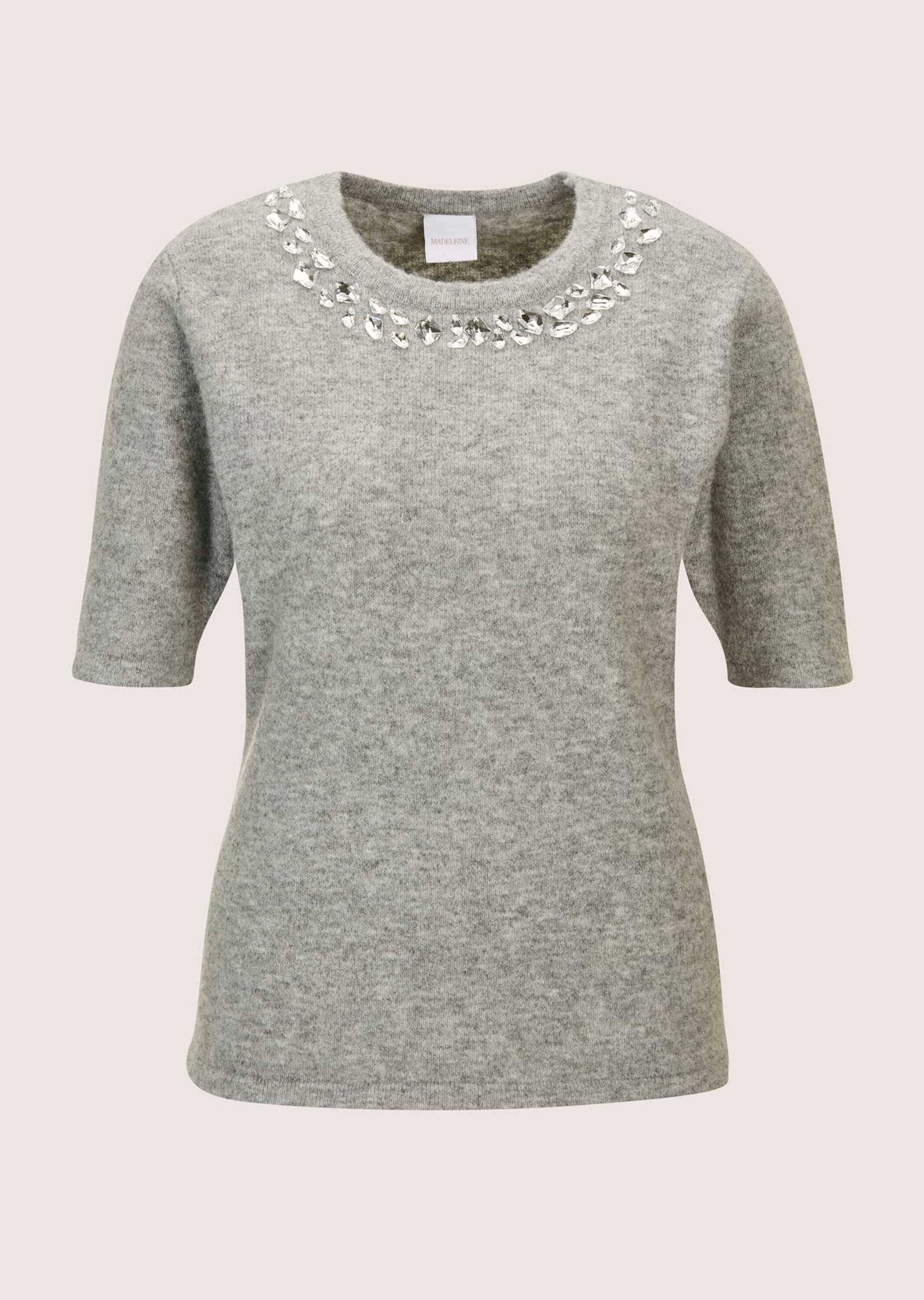 Strickpullover Eleganter Businesspullover mit Rundhals