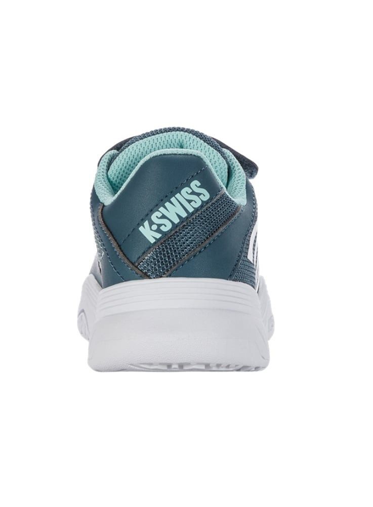 K-Swiss Performance Court Express Omni KLETT Allcourt tealblau/weiss Kleinkinder Tennisschuh