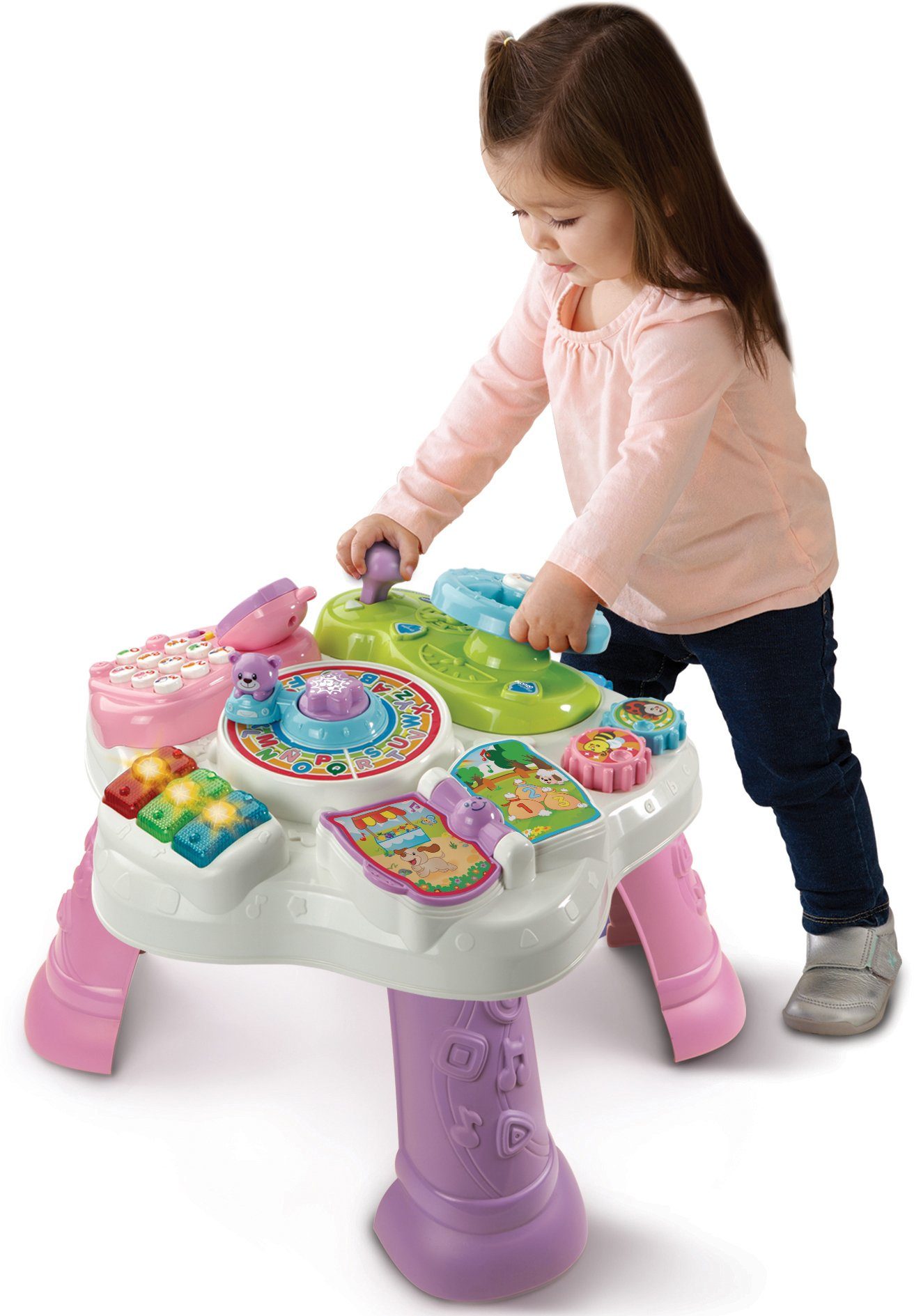 Vtech® Spieltisch VTechBaby, Abenteuer Spieltisch, pink