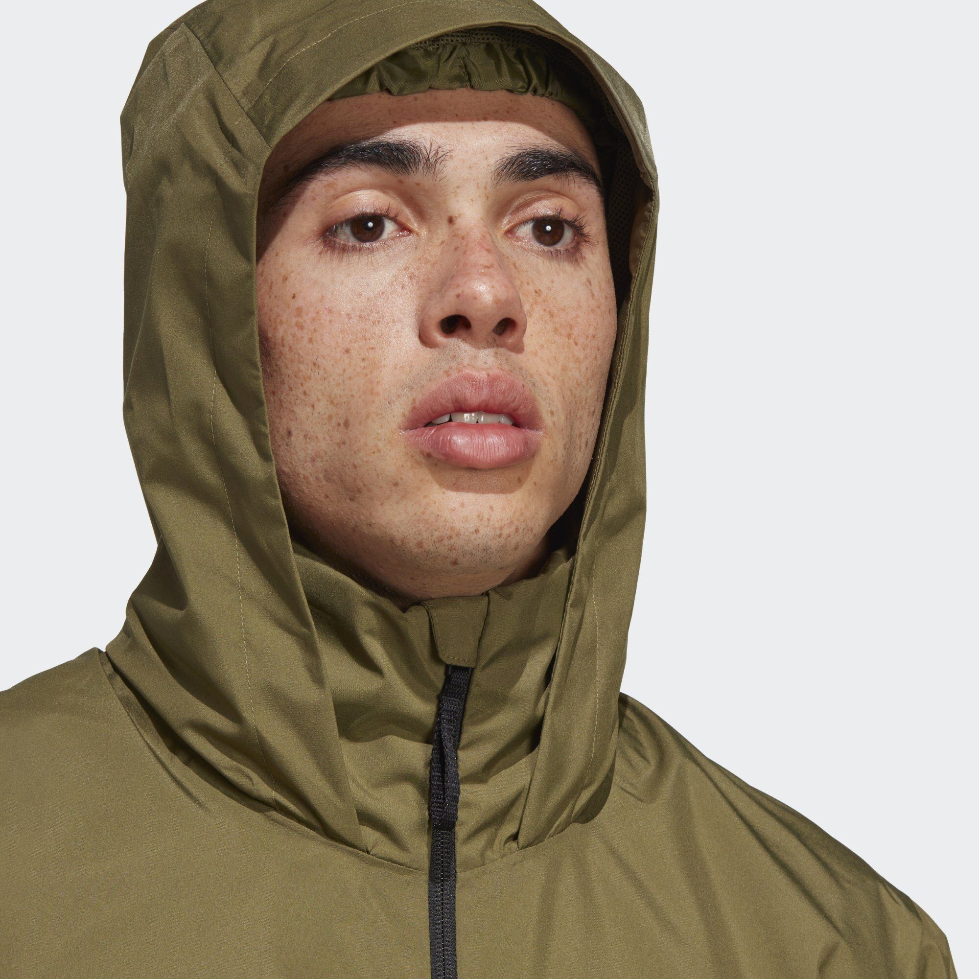 2-LAYER REGENJACKE Outdoorjacke MULTI TERREX Olive TERREX Focus adidas RAIN.RDY