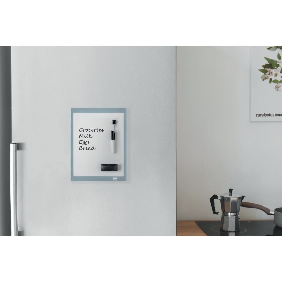 NOBO Magnettafel Whiteboard magnetisch 21,6x8cm sortiert
