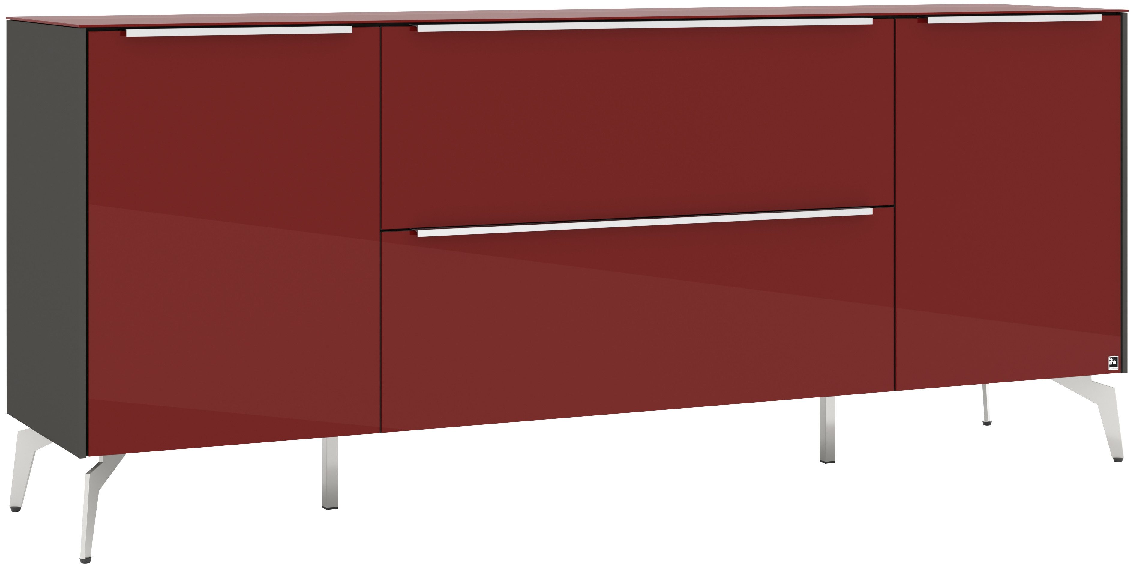 set one by Musterring Lowboard Reno (1 St), Mit Winkelfuß in diversen Farben, 78 cm Höhe & Farbauswahl