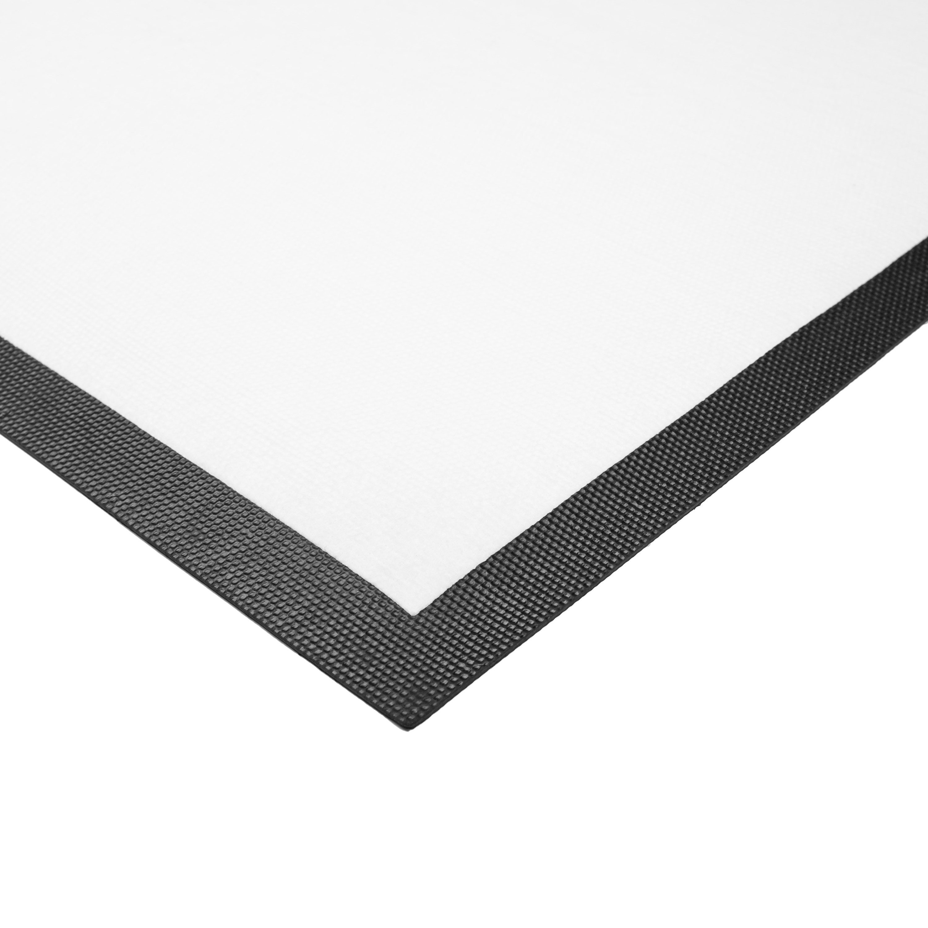 Fußmatte Wenn Papa es nicht reparieren kann, sind wir am Arsch. - Schwarz - Motivfußmatte, Fußabstreifer, Schmutzmatte, Haustürmatte, Schmutzfangmatte, Höhe: 0.5 mm