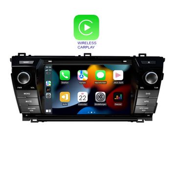 TAFFIO Für Toyota Corolla 7" Touchscreen Android Autoradio USB Navigation Einbau-Navigationsgerät