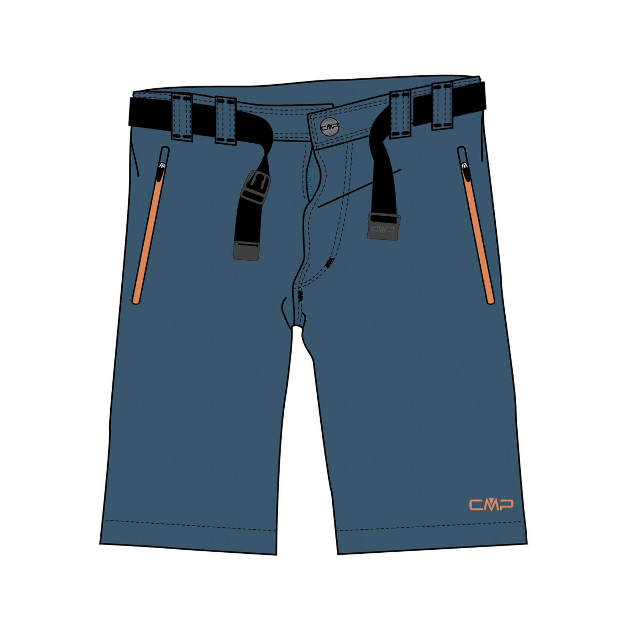 Trainingsshorts CMP Jungen Short Stretch Bermuda 3T51844