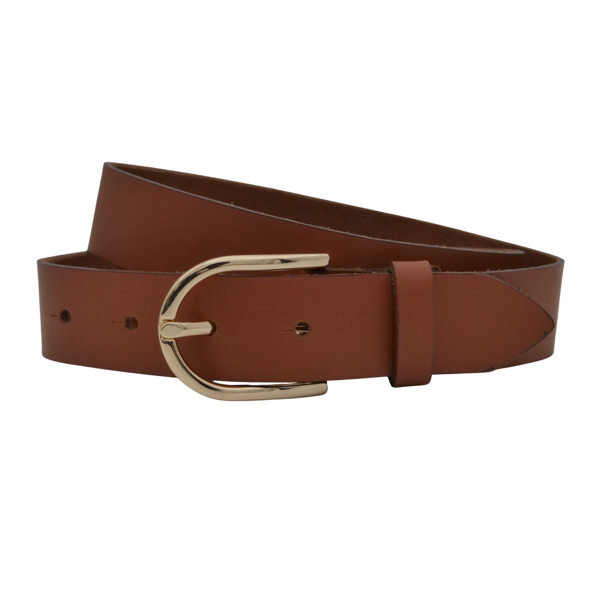 AnnaMatoni Ledergürtel AnnaMatoni Damen Ledergürtel Basic Gürtel 3cm breit echt Leder