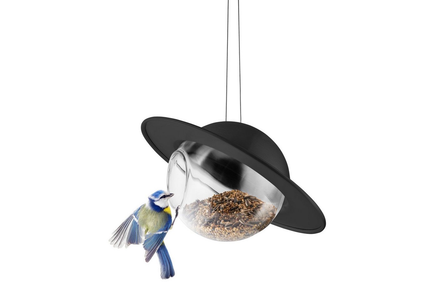 Thumbnail - Eva Solo Futterstation Saturn Schwarz, Glas