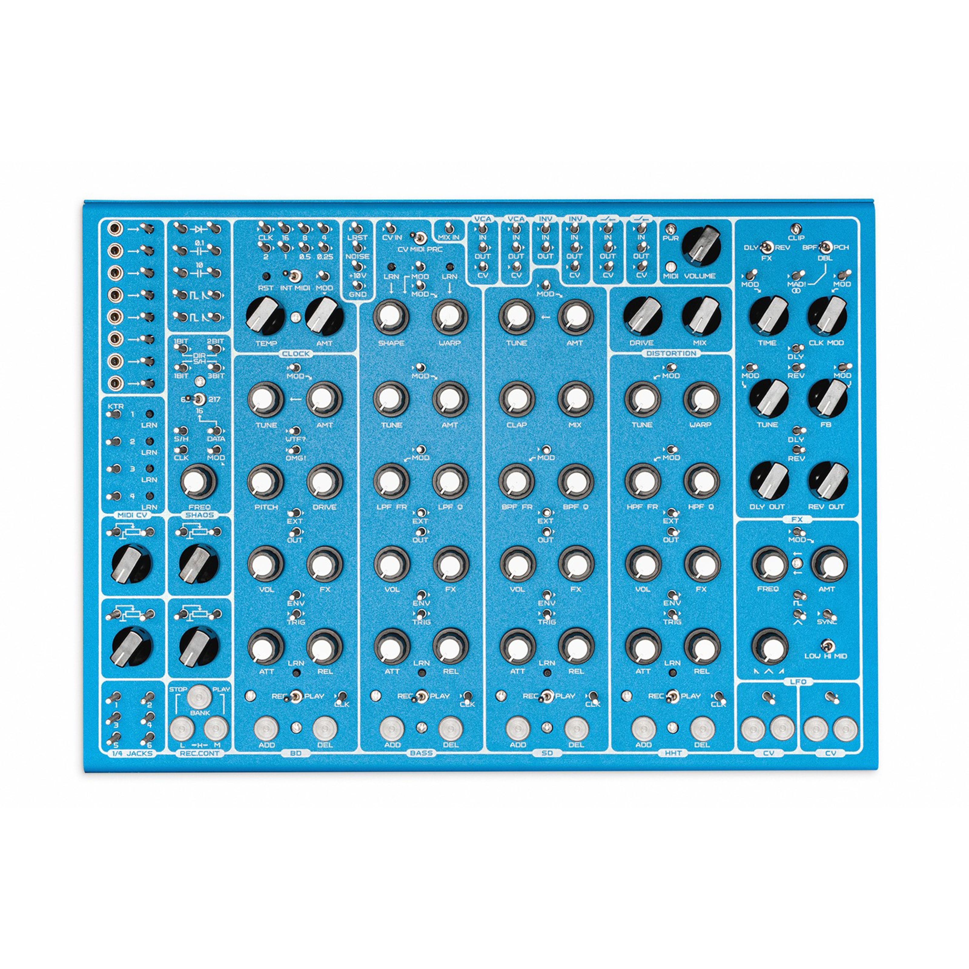 SOMA LABORATORY Synthesizer (Synthesizer, Analog Synthesizer), Pulsar-23 Blue (Screw) - Synthesizer