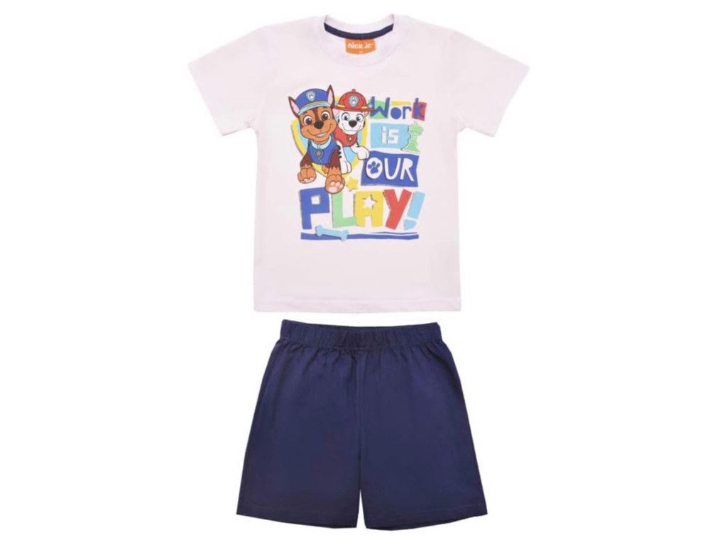 Shorty Paw Patrol kurzer Schlafanzug Pyjama