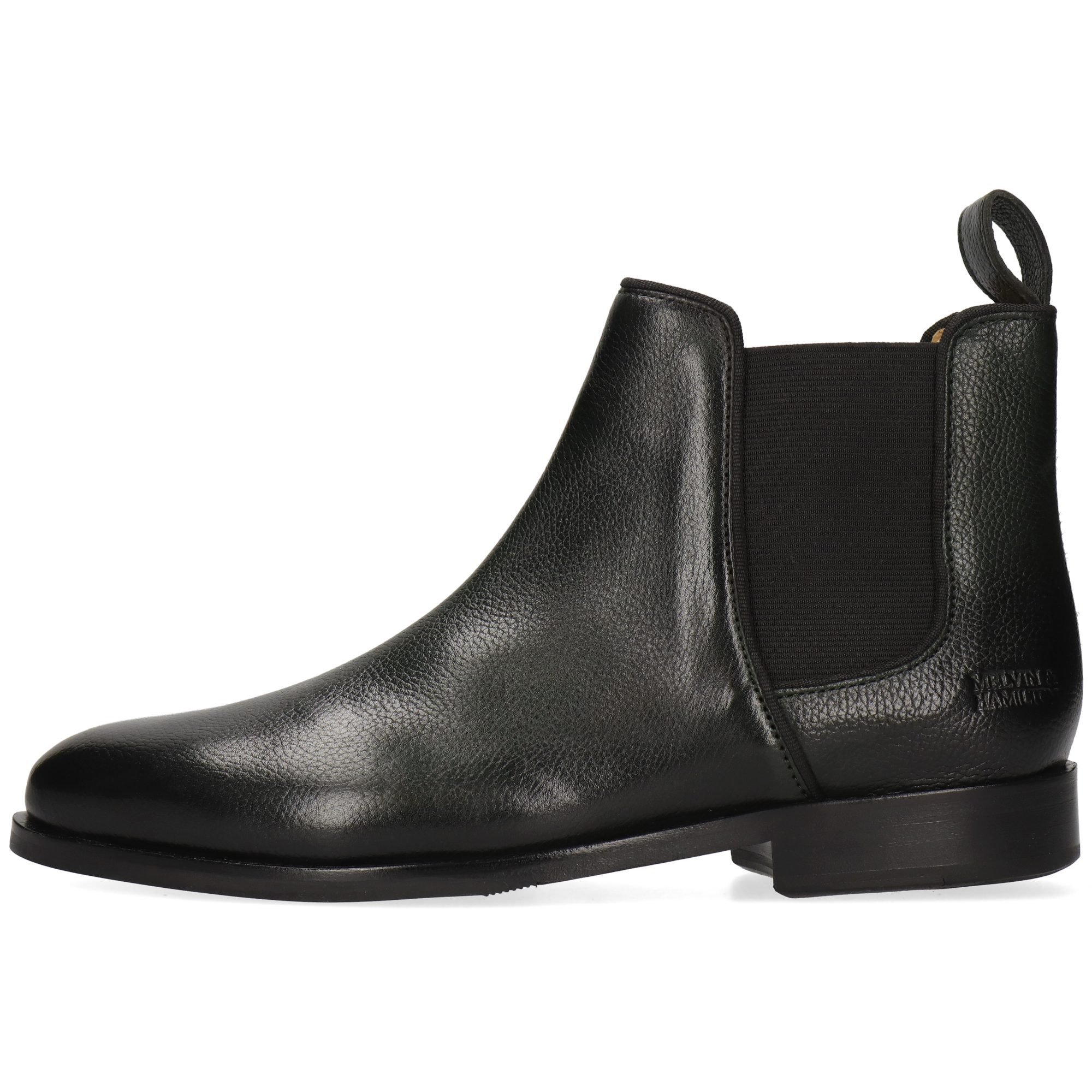 Melvin & Hamilton Susan 70 Leder-Chelsea Boots für Damen Stiefelette Flache Absätze, Echtes Leder, Vegetabile Gerbung