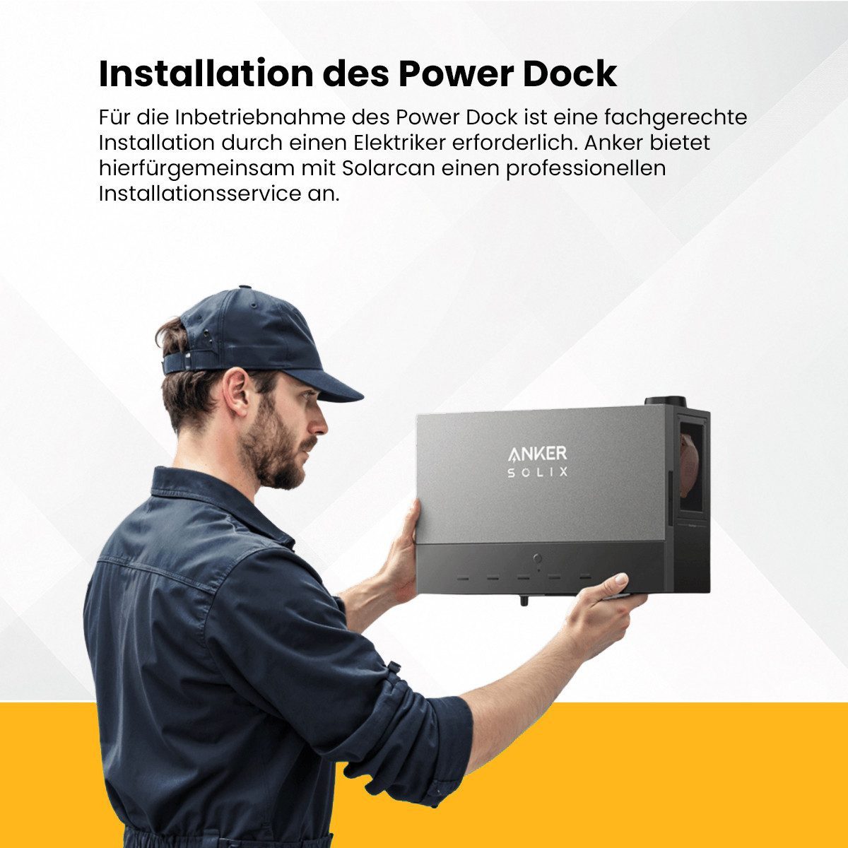 Anker Balkonkraftwerk Anker SOLIX Power Dock, kompatibel mit Solarbank 4 E5000 Pro, (All-in-One Stromspeicher), mit Notstromfunktion, erweiterbar bis 30kWh