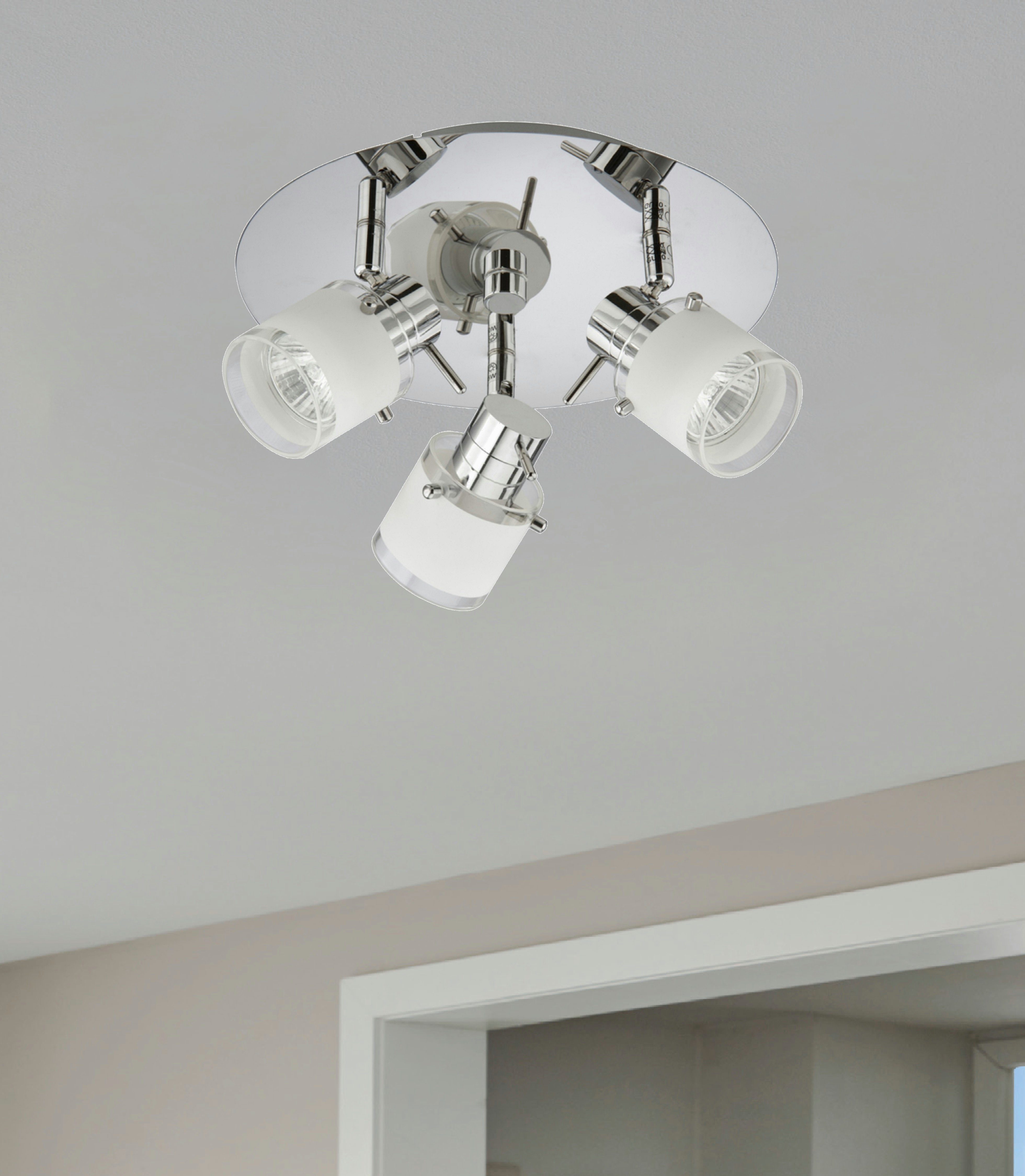 TRANGO LED Deckenleuchte, 3-flammig 1006R-SD LED günstig online kaufen