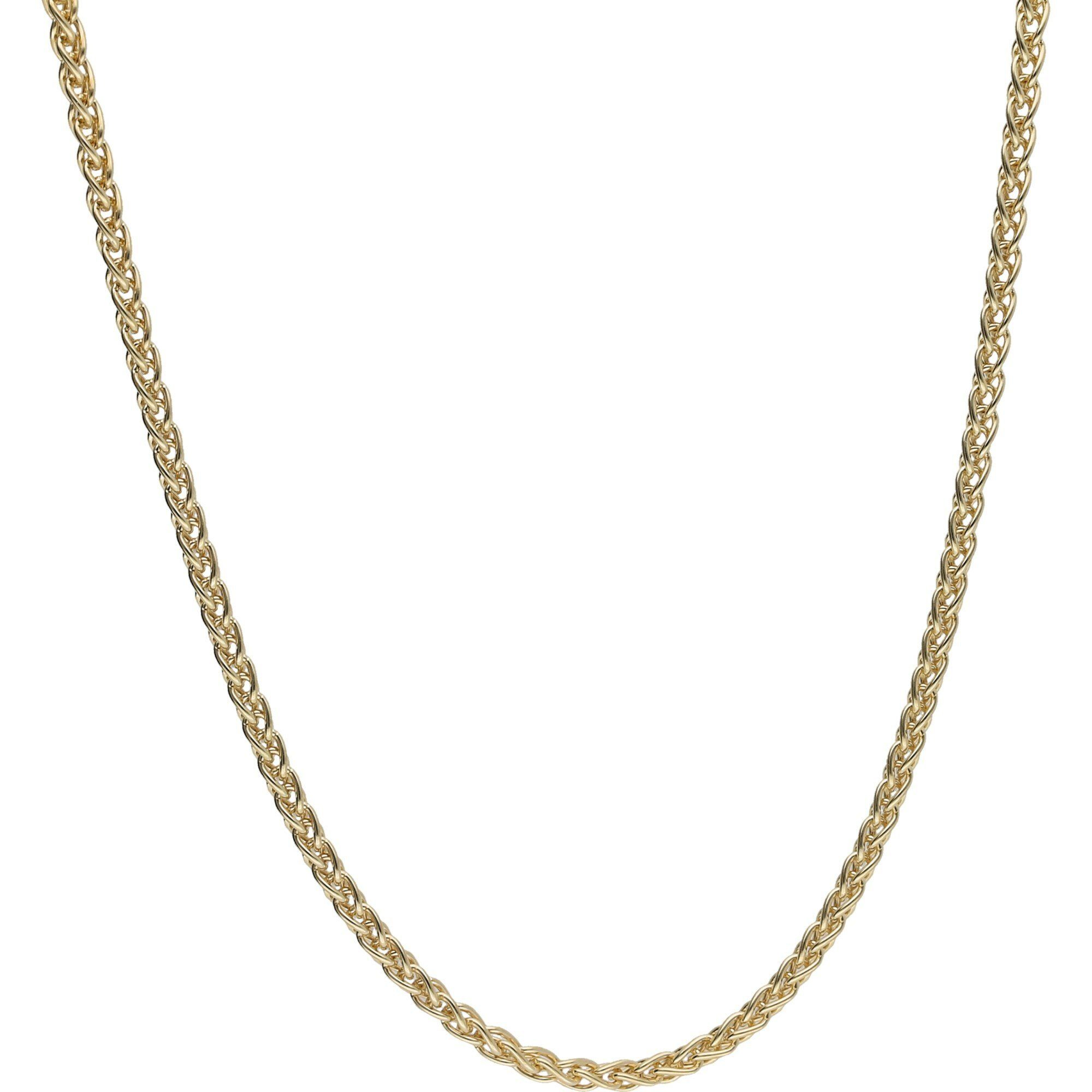 Luigi Merano Goldkette Zopfkette, massiv, Gold 585
