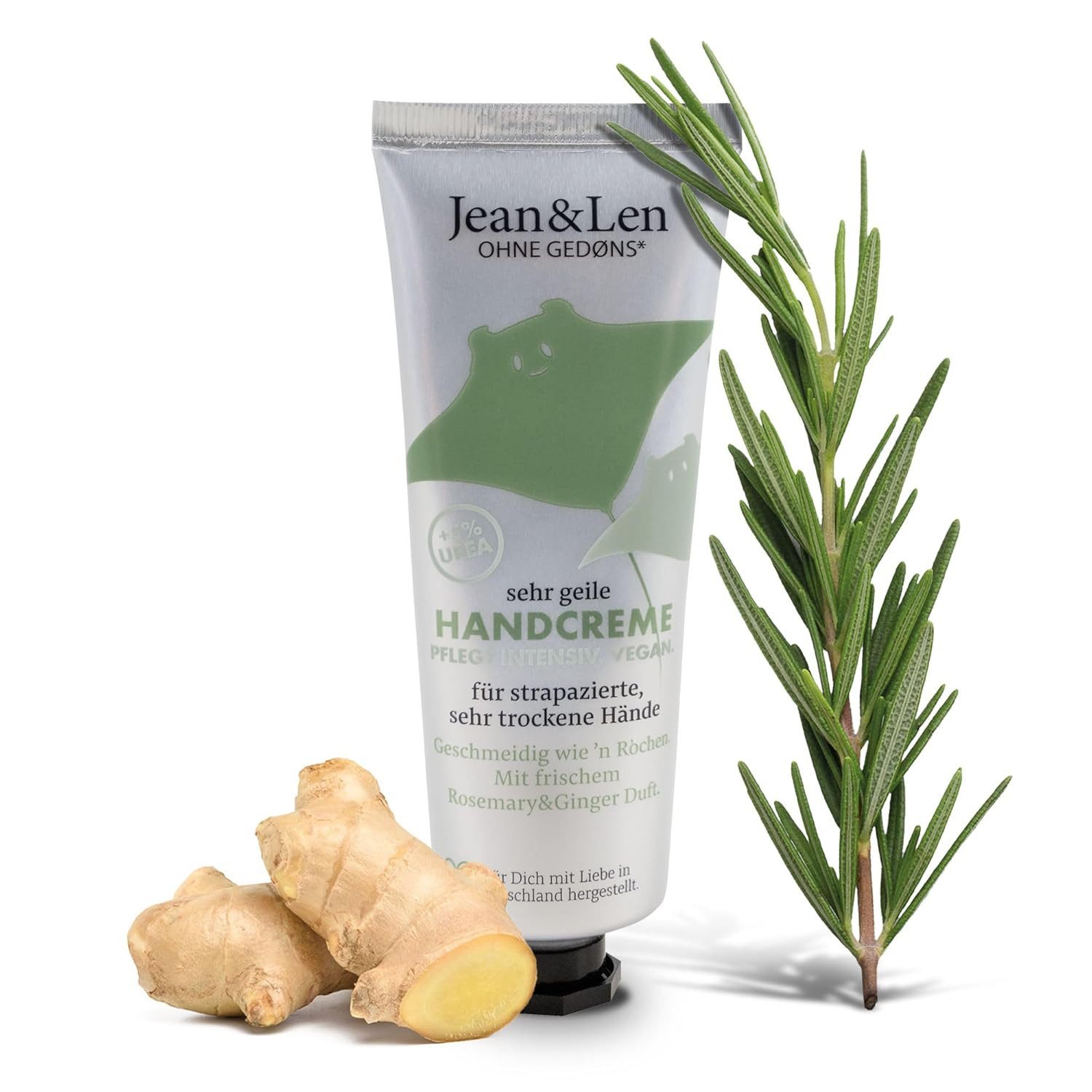 Jean & Len ohne Gedons* Handcreme Sehr geile Handcreme Rosemary & Ginger, 3-tlg., Aromatherapie