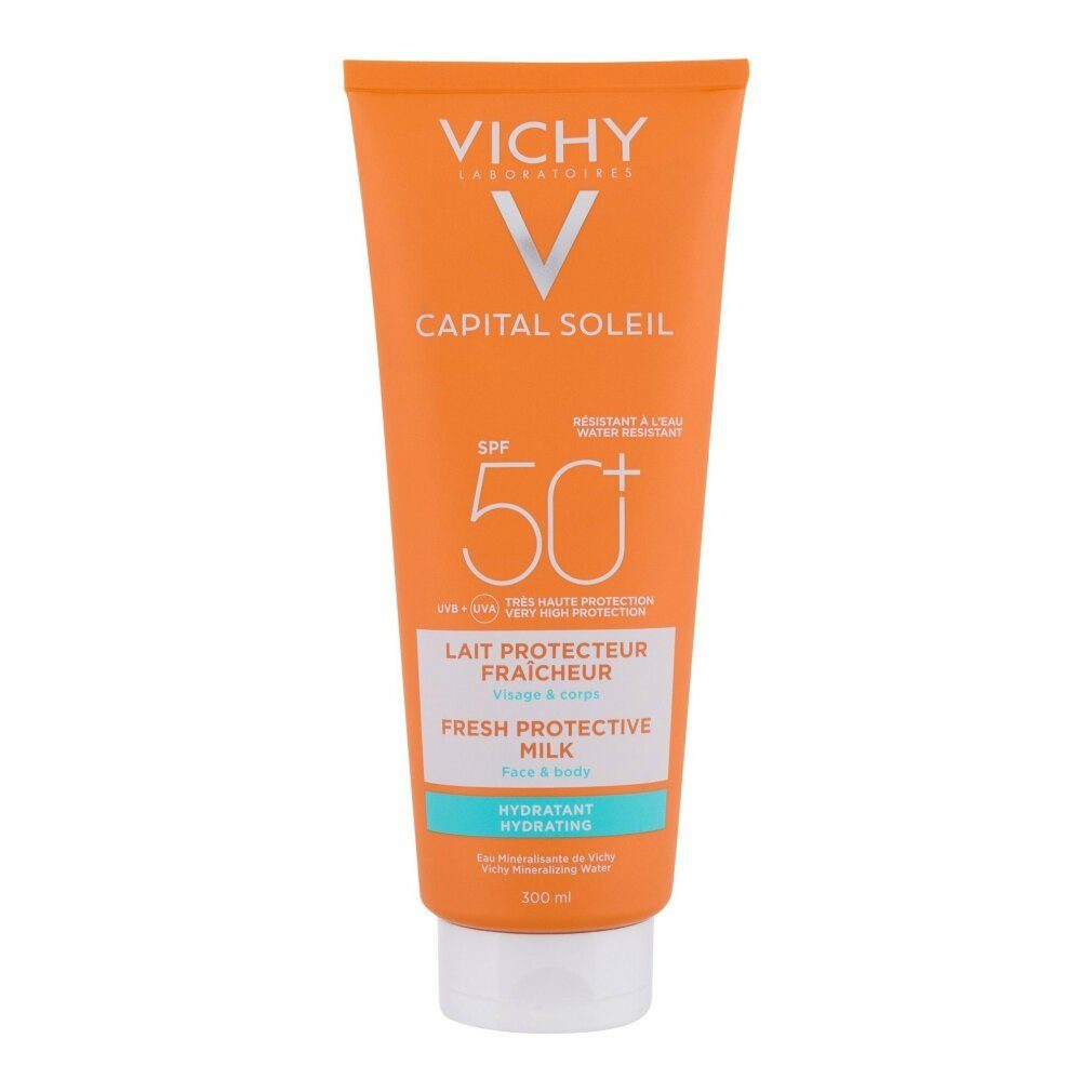 lait Vichy 300 SPF50 Sonnenschutzpflege fraîcheur SOLEIL hydratant ml CAPITAL