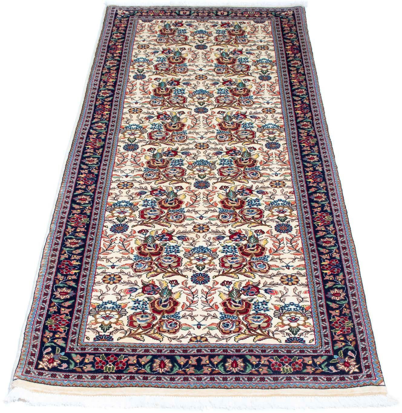 Seidenteppich Bidjar Medaillon 190 x 77 cm, morgenland, rechteckig, Höhe: 10 mm, Unikat mit Zertifikat