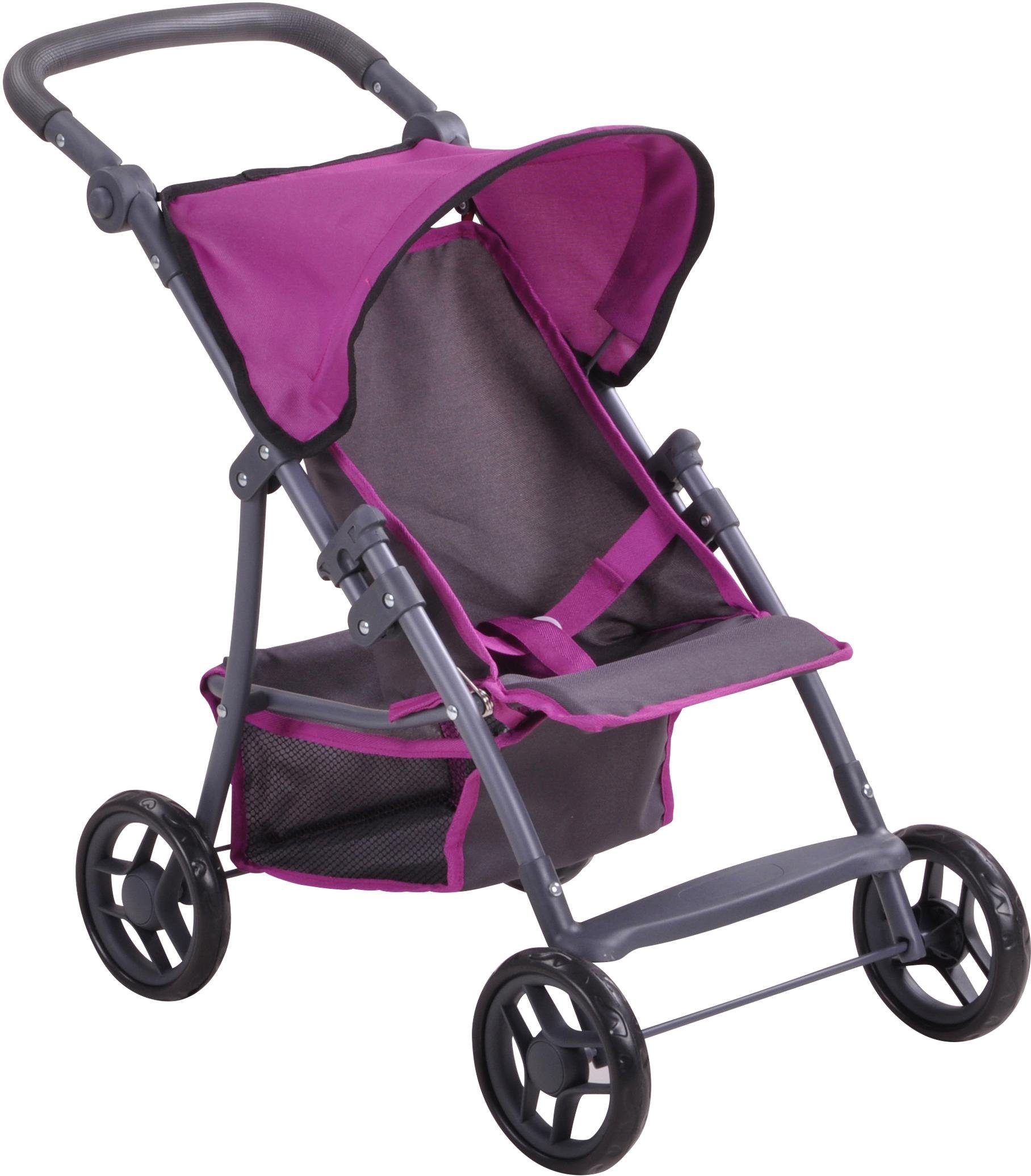 Knorrtoys® Puppenbuggy Liba - Tec Purple günstig online kaufen