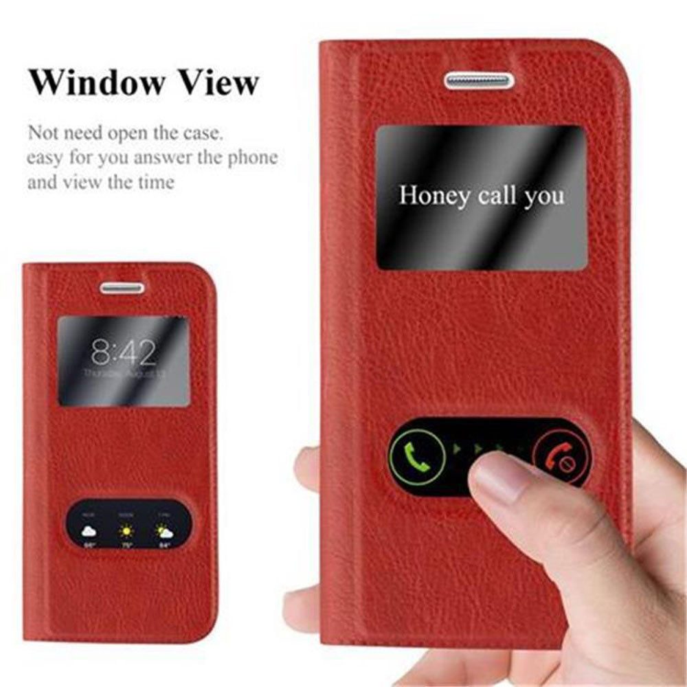 Cadorabo Handyhülle für Samsung Galaxy S3 MINI Hülle Samsung Galaxy S3 MINI, Klappbare Handy Schutzhülle - Hülle - mit Standfunktion und Kartenfach