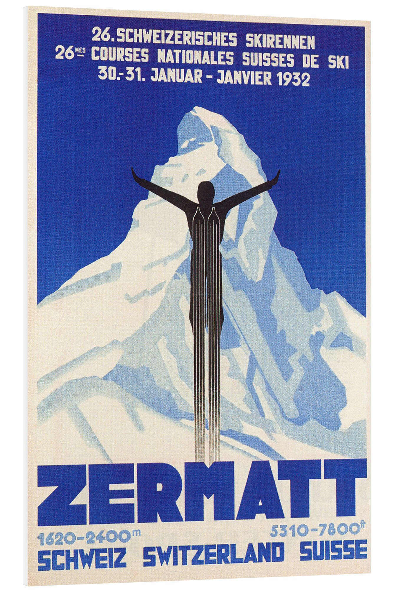 Forex-Bild Vintage Ski Collection