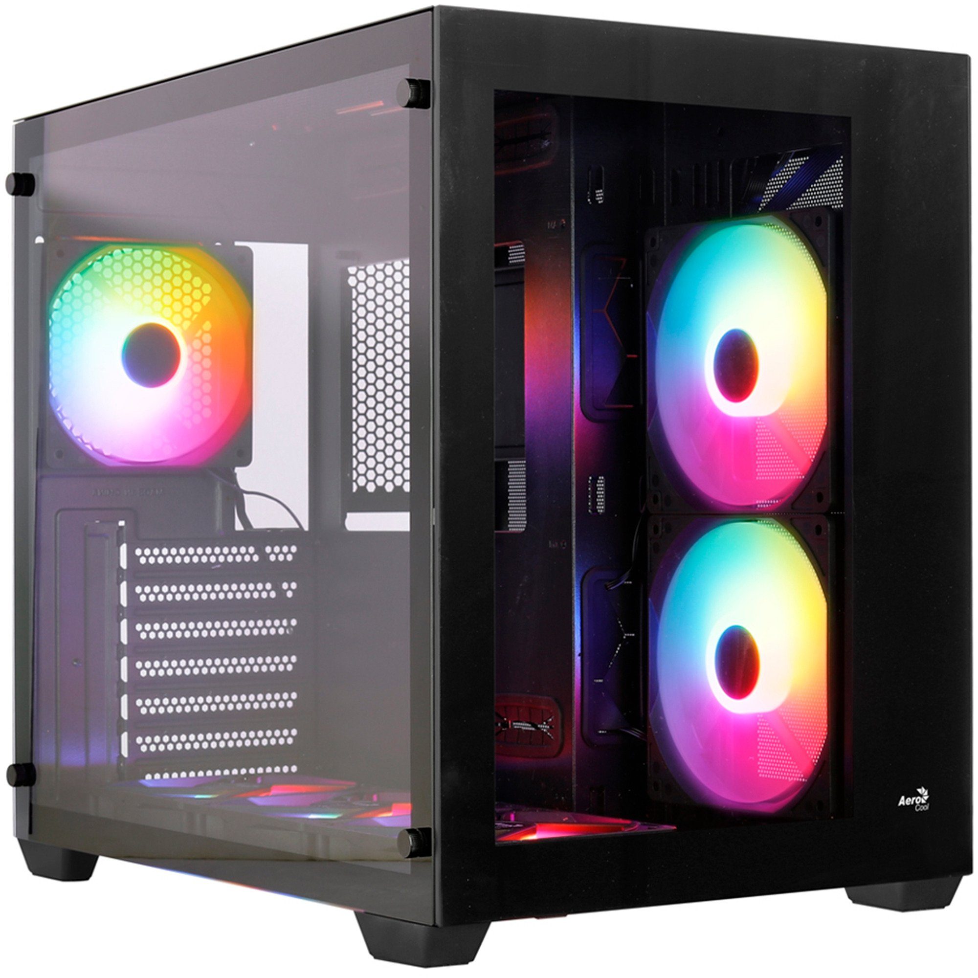 PC-Gehäuse Aerocool Dryft-BK-v1, Tower-Gehäuse